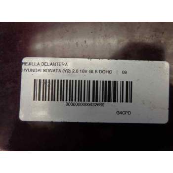 Recambio de rejilla delantera para hyundai sonata (y2) 2.0 16v gls dohc referencia OEM IAM   