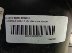 Recambio de cuadro instrumentos para fiat doblo (119) 1.3 16v jtd active multijet referencia OEM IAM 0051747071   2