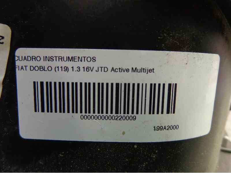 Recambio de cuadro instrumentos para fiat doblo (119) 1.3 16v jtd active multijet referencia OEM IAM 0051747071  