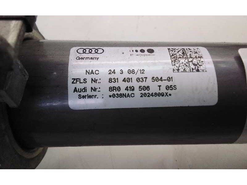 Recambio de columna direccion para audi q5 (8r) 2.0 tdi (125kw) referencia OEM IAM 8R0419502M  