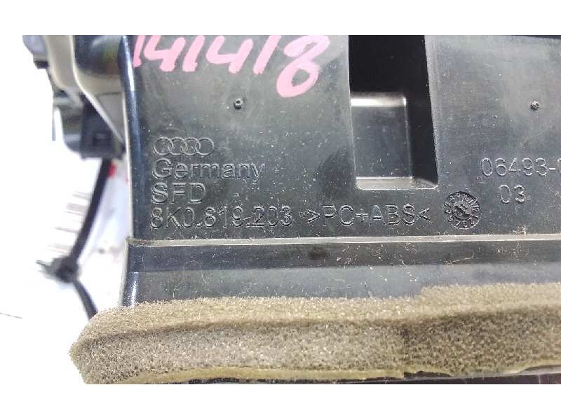 Recambio de aireador trasero central para audi q5 (8r) 2.0 tdi (125kw) referencia OEM IAM 8K0819203  