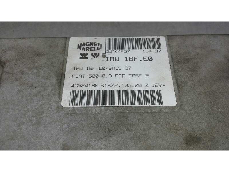 Recambio de centralita motor uce para fiat cinquecento (170) 0.9 i.e. referencia OEM IAM 46524180 152 