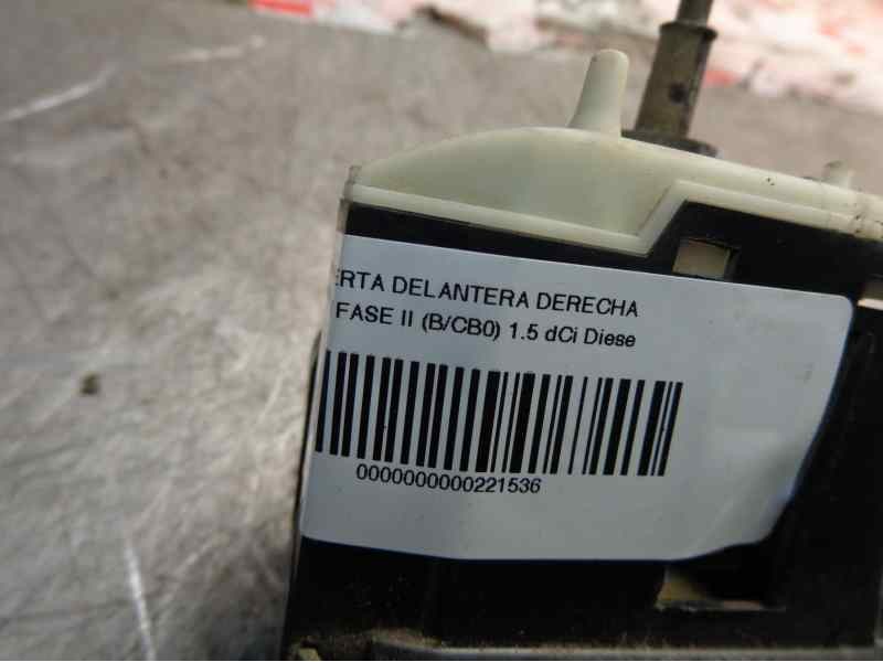 Recambio de cerradura puerta delantera derecha para renault clio ii fase ii (b/cb0) 1.5 dci diesel referencia OEM IAM 8200350432