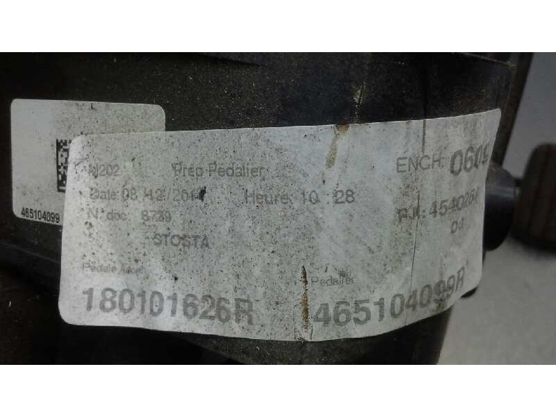 Recambio de pedal freno para opel movano b kasten/combi fg. l2h2 3,5t referencia OEM IAM 180101626R  