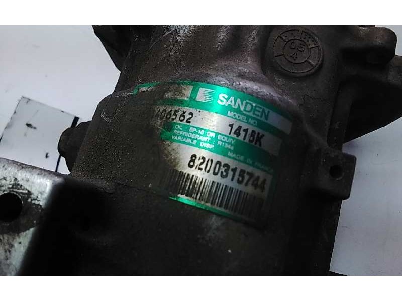 Recambio de compresor aire acondicionado para renault kangoo (f/kc0) 1.5 dci diesel referencia OEM IAM 8200315744  