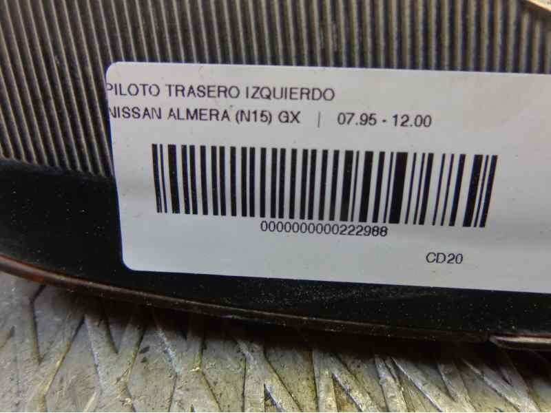 Recambio de piloto trasero izquierdo para nissan almera (n15) 2.0 diesel referencia OEM IAM   