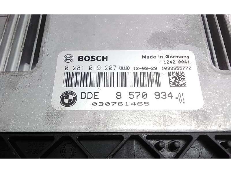 Recambio de centralita motor uce para bmw serie 1 lim. (f20/f21) referencia OEM IAM 857093401  