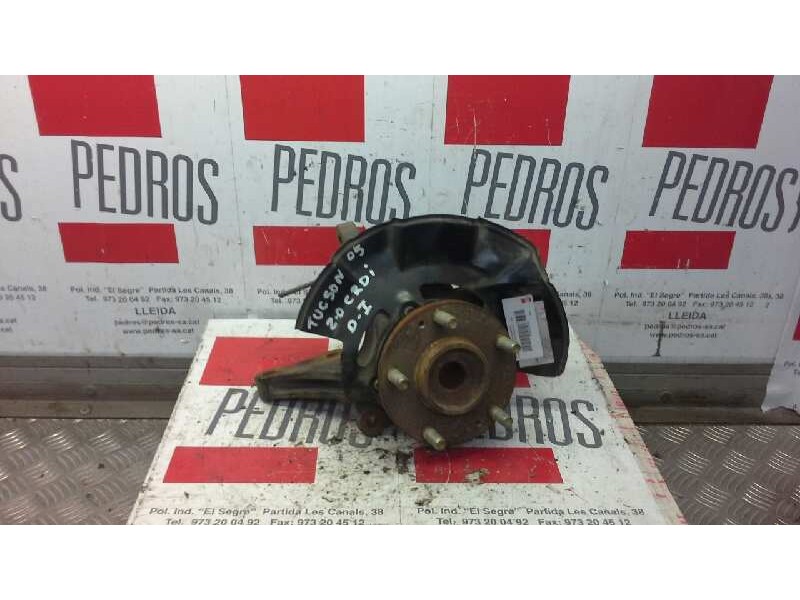 Recambio de mangueta delantera izquierda para hyundai tucson (jm) 2.0 crdi cat referencia OEM IAM   