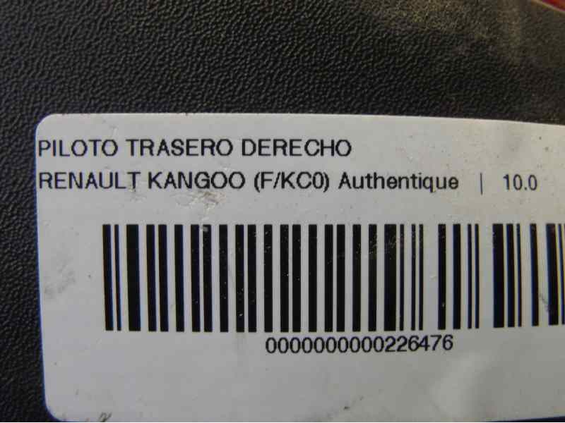 Recambio de piloto trasero derecho para renault kangoo (f/kc0) 1.5 dci diesel referencia OEM IAM   