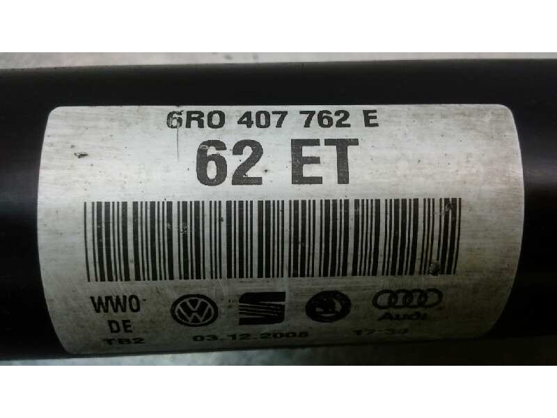 Recambio de transmision delantera derecha para seat ibiza sc (6j1) reference referencia OEM IAM 6R0407762E  