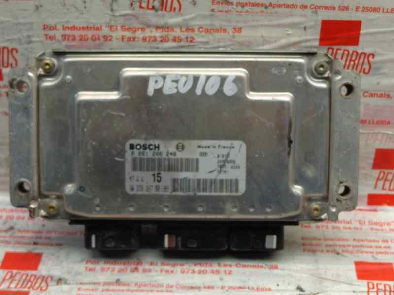Recambio de centralita motor uce para peugeot 106 (s2) kid referencia OEM IAM 0261206246 9637838780 