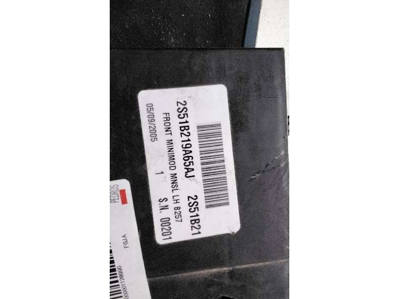 Recambio de cerradura puerta delantera izquierda para ford fiesta (cbk) 1.4 tdci cat referencia OEM IAM 2S51B219A65AJ  