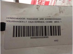 Recambio de condensador / radiador aire acondicionado para volkswagen lt caja cerrada / combi (mod. 1997) lt 35 caja cerrada / t 2