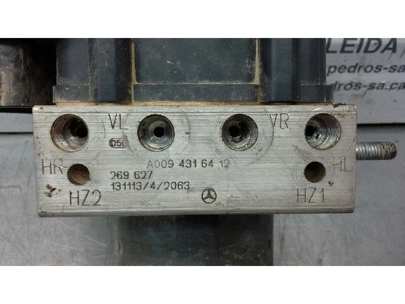 Recambio de centralita abs para mercedes clase a (w176) a 180 cdi blueefficiency (176.000) referencia OEM IAM A0094316412  