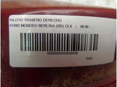 Recambio de piloto trasero derecho para ford mondeo berlina (gd) clx referencia OEM IAM    2