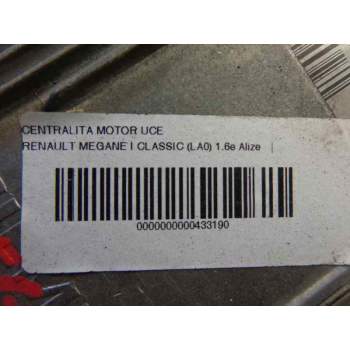 Recambio de centralita motor uce para renault megane i classic (la0) 1.6e alize referencia OEM IAM S115300204A HOM7700864454 770