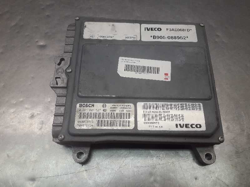 Recambio de centralita motor uce para iveco stralis 430 referencia OEM IAM 0281001527 504078154 