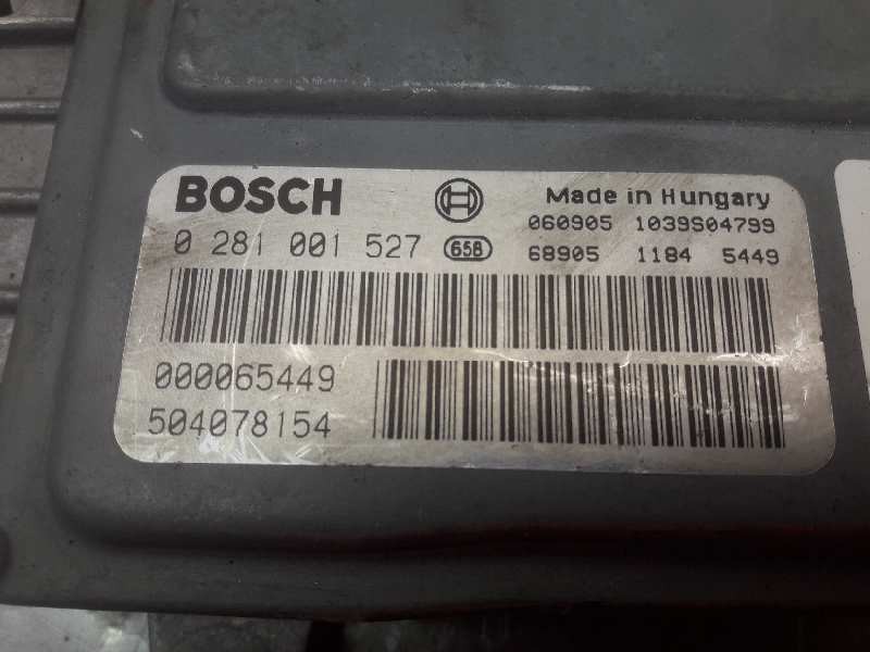Recambio de centralita motor uce para iveco stralis 430 referencia OEM IAM 0281001527 504078154 