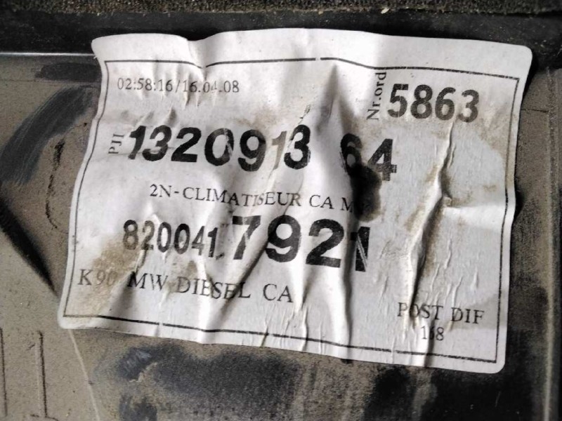 Recambio de calefaccion entera normal para dacia logan 1.5 dci diesel cat referencia OEM IAM 132091364  