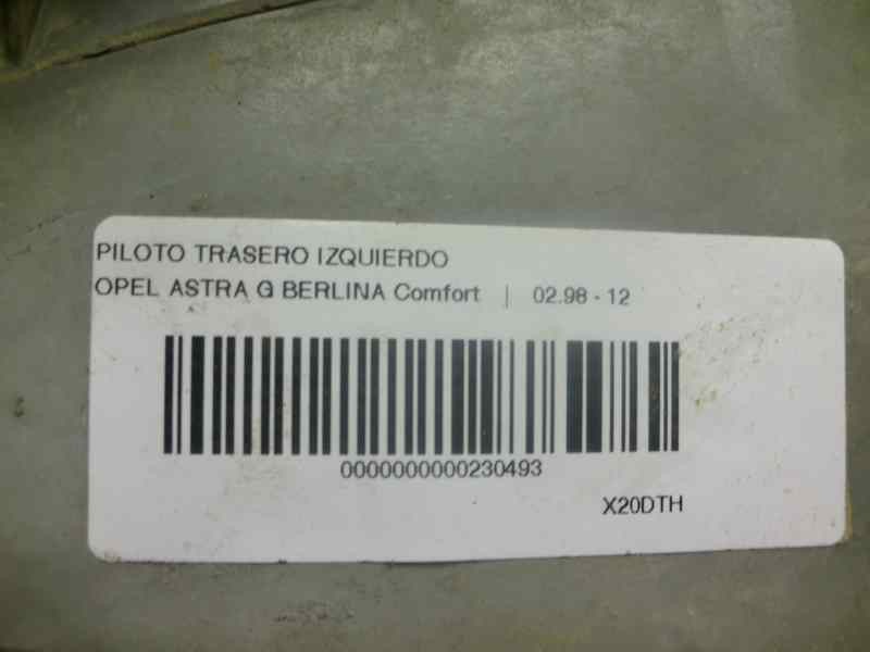 Recambio de piloto trasero izquierdo para opel astra g berlina 2.0 dti referencia OEM IAM   