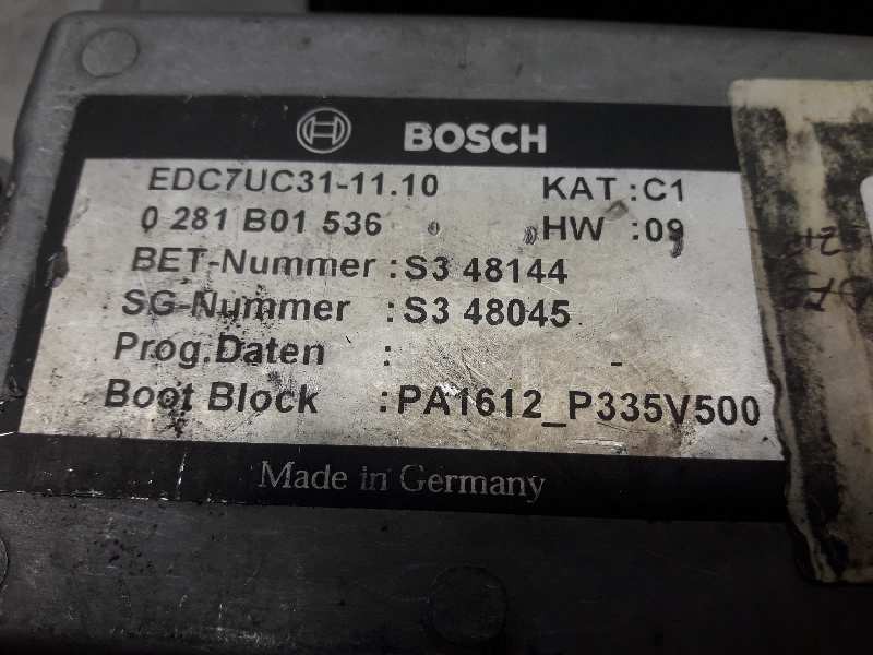 Recambio de centralita motor uce para iveco stralis 430 referencia OEM IAM EDC7UC31-11.10 383 CURSOR 9