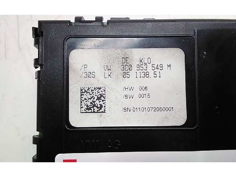Recambio de centralita de direccion para volkswagen passat berlina (3c2) highline referencia OEM IAM 3C0953549M  