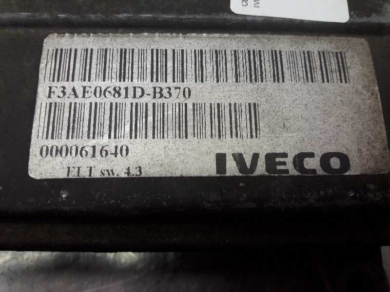 Recambio de centralita motor uce para iveco stralis 430 referencia OEM IAM 0281001527 381 504078154