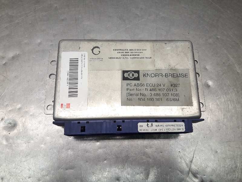 Recambio de centralita abs para iveco cursor at260s35y ps referencia OEM IAM 504100391 389 486107108