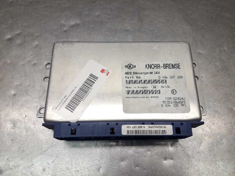 Recambio de centralita abs para iveco cursor at260s35y ps referencia OEM IAM 504100391 389 0486107108