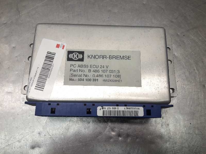 Recambio de centralita abs para iveco cursor at260s35y ps referencia OEM IAM 504100391 389 486107031