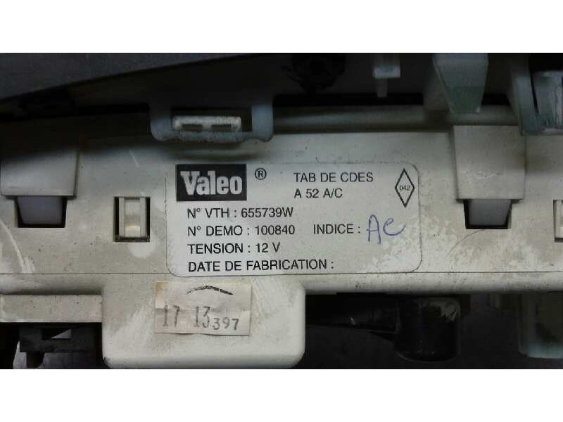 Recambio de mando calefaccion / aire acondicionado para renault megane i berlina hatchback (ba0) 1.9 diesel referencia OEM IAM 7