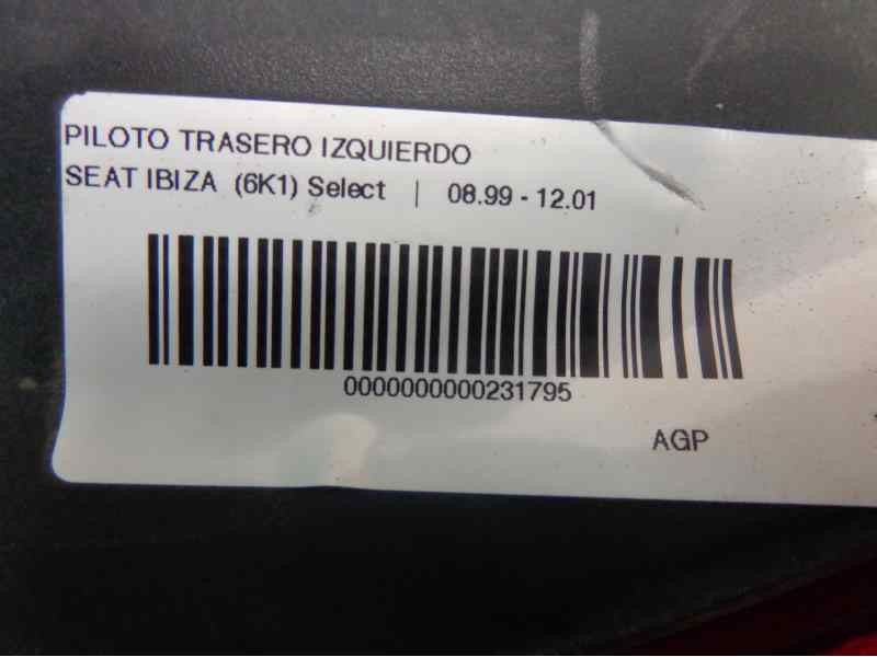 Recambio de piloto trasero izquierdo para seat ibiza (6k1) select referencia OEM IAM   