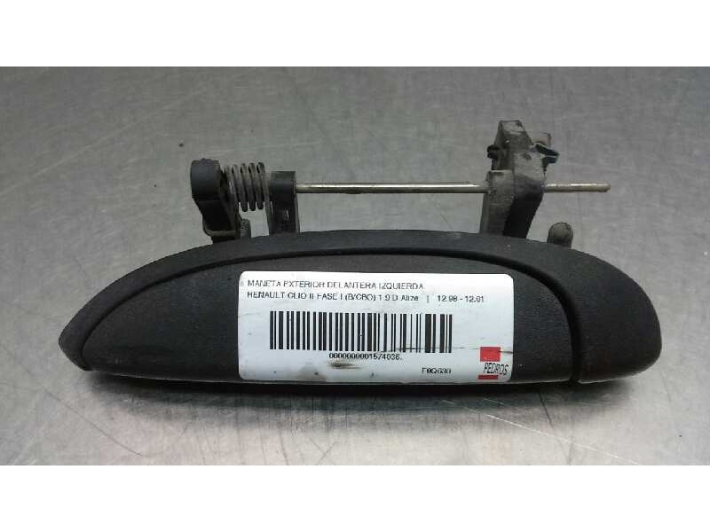 Recambio de maneta exterior delantera izquierda para renault clio ii fase i (b/cbo) 1.9 d alize referencia OEM IAM 7700433075  