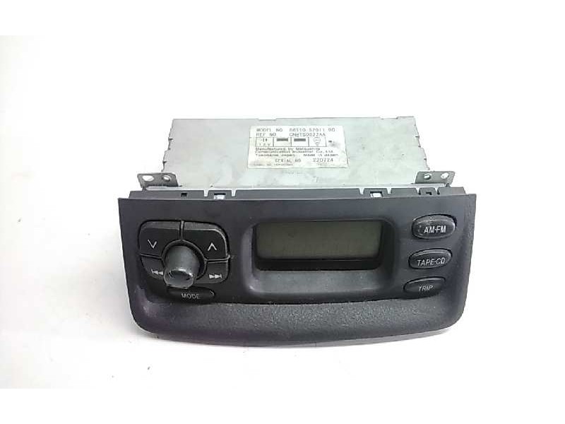 Recambio de pantalla multifuncion para toyota yaris (ncp1/nlp1/scp1) 1.3 expo referencia OEM IAM 8611052011B0  