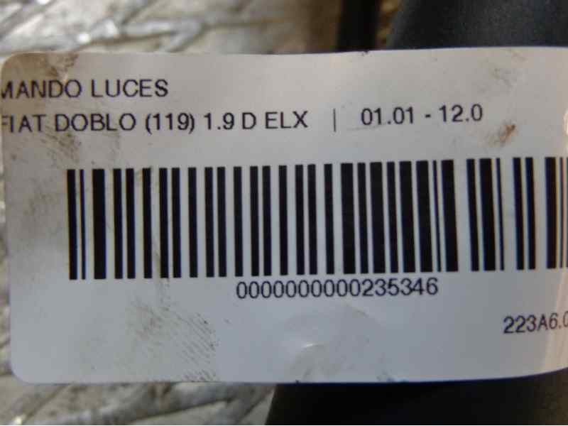 Recambio de mando intermitentes y limpia para fiat doblo (119) 1.9 d elx referencia OEM IAM 0735292038  