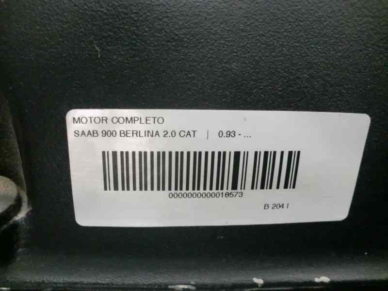 Recambio de motor completo para saab 900 berlina 2.0 cat referencia OEM IAM B206I  115078