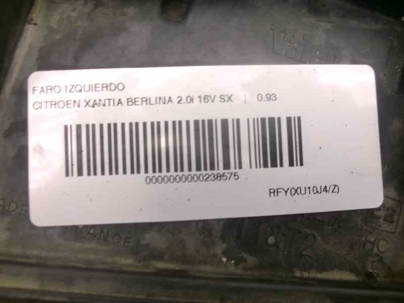 Recambio de faro izquierdo para citroen xantia berlina 2.0i 16v sx referencia OEM IAM   