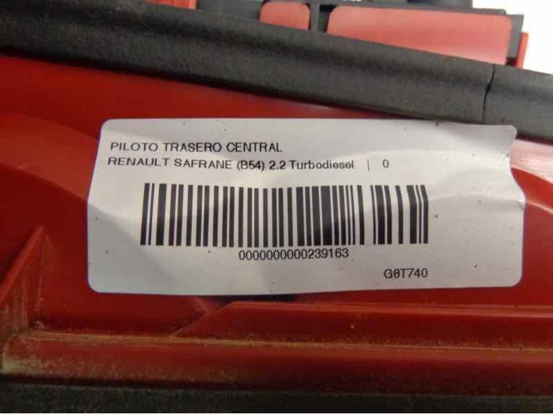 Recambio de piloto trasero central para renault safrane (b54) 2.2 dt (b54g) referencia OEM IAM   