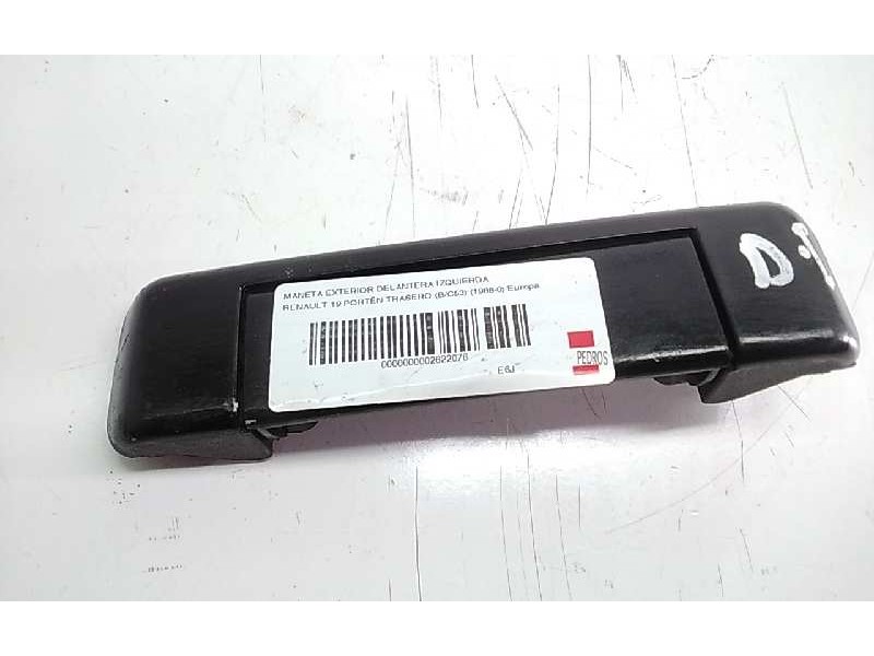 Recambio de maneta exterior delantera izquierda para renault 19 hatchback (b/c53) europa referencia OEM IAM 770793252  