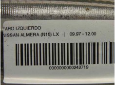 Recambio de faro izquierdo para nissan almera (n15) lx referencia OEM IAM 260601N726   2