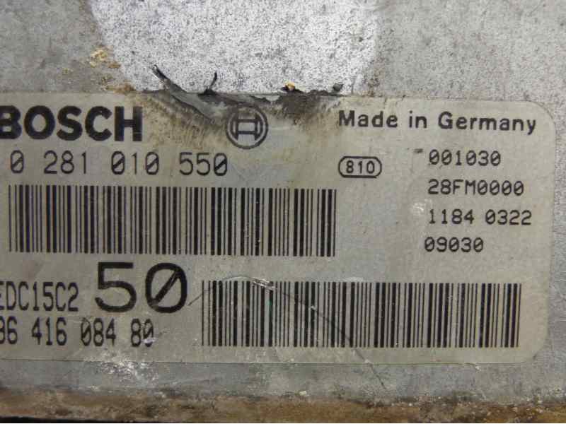 Recambio de centralita motor uce para citroen xsara berlina 2.0 hdi 66kw premier referencia OEM IAM 1929ZF 273 