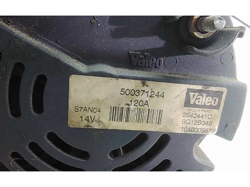 Recambio de alternador para iveco daily caja cerrada (1999 =>) 2.8 diesel cat referencia OEM IAM 500371244  