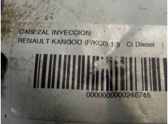 Recambio de cabezal inyeccion para renault kangoo (f/kc0) 1.5 dci diesel referencia OEM IAM    2