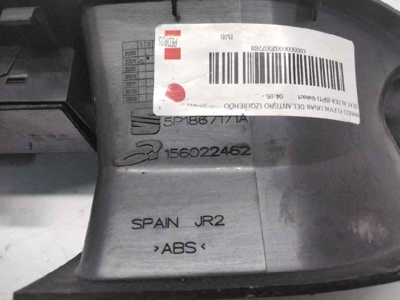 Recambio de mando elevalunas delantero izquierdo para seat altea (5p1) select referencia OEM IAM 5P1867171A  