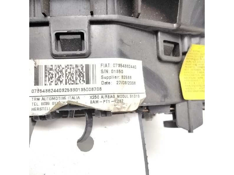 Recambio de airbag delantero izquierdo para peugeot boxer caja abierta (bat. 4035)(333/335)(2007 =>) referencia OEM IAM 07585436