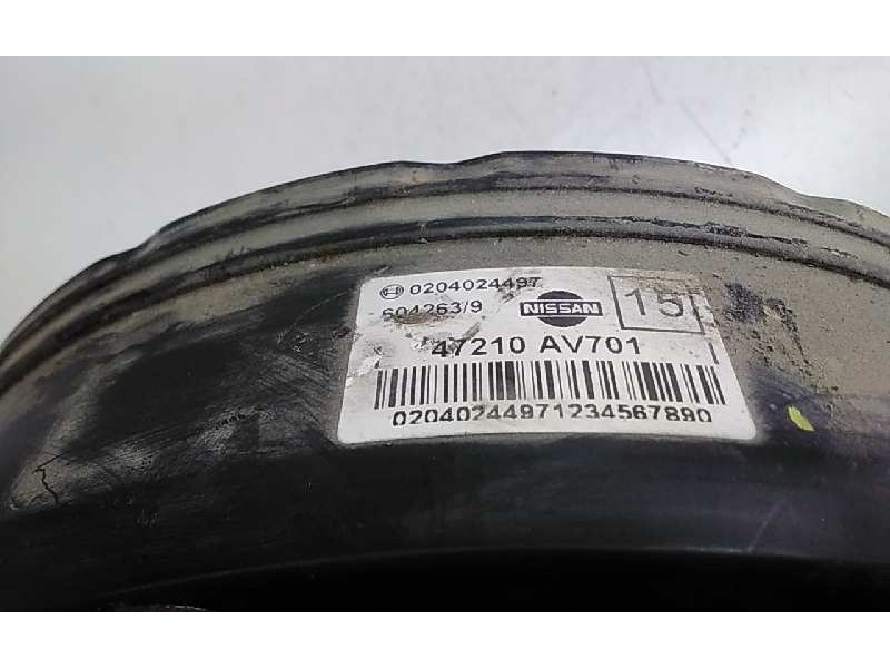 Recambio de servofreno para nissan primera berlina (p12) 1.8 16v cat referencia OEM IAM 47210AV701  115577