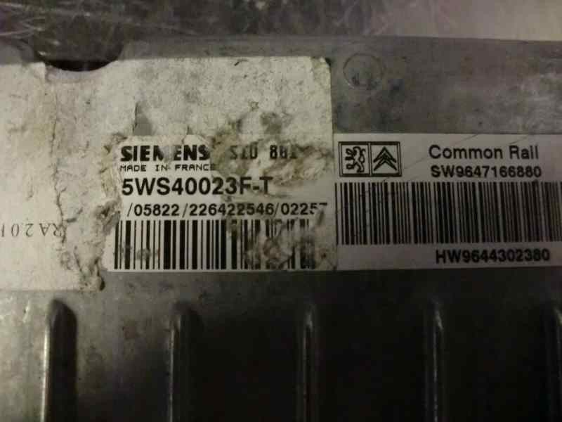 Recambio de centralita motor uce para citroen xsara berlina 2.0 hdi cat (rhy / dw10td) referencia OEM IAM 5WS40023FT 311 115594