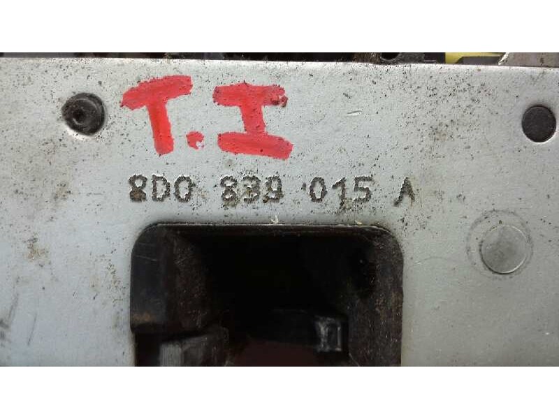 Recambio de cerradura puerta trasera izquierda para audi a4 berlina (b5) 1.9 tdi quattro referencia OEM IAM   