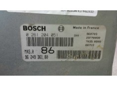 Recambio de centralita motor uce para citroen ax 1.0 tonic referencia OEM IAM 0261204051 340  2