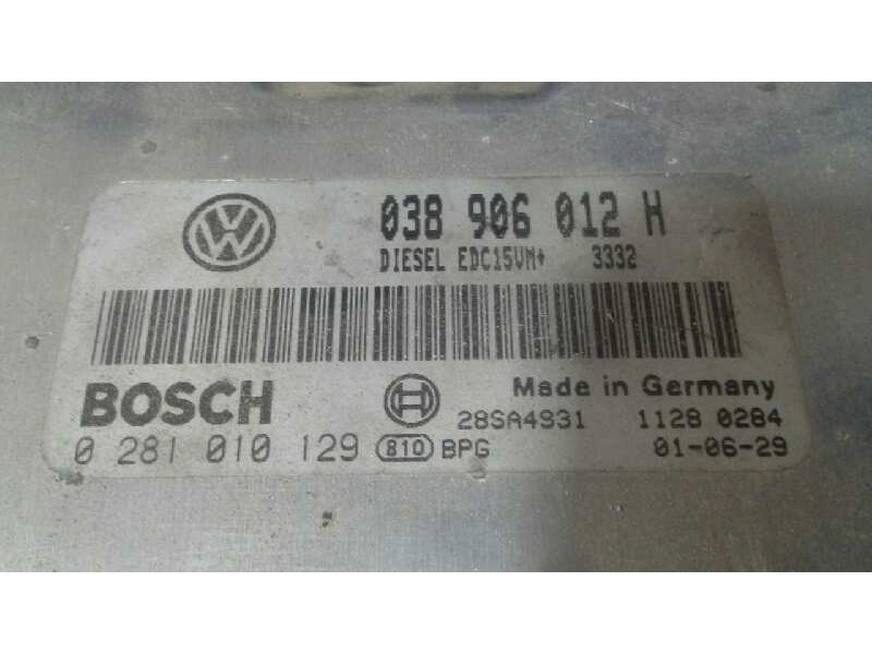 Recambio de centralita motor uce para skoda octavia berlina (1u2) 1.9 tdi referencia OEM IAM 0281010129 038906012H 115672